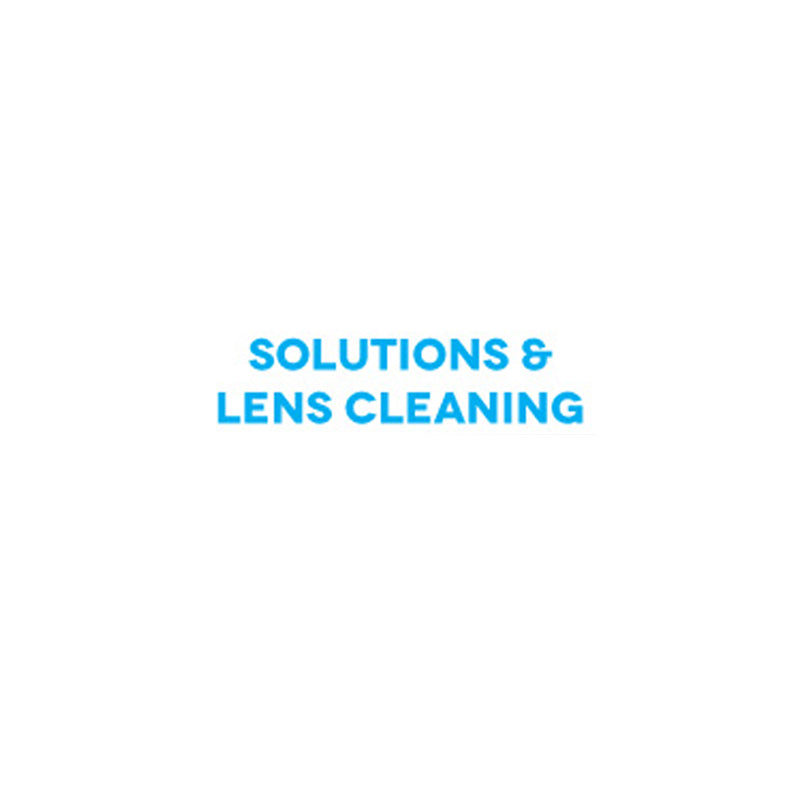 Solutions & Lens Cleaning