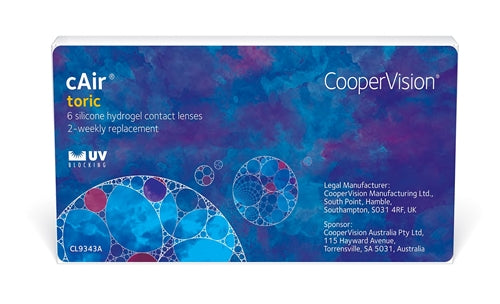 CooperVision cAir Toric Contact Lenses for Astigmatism