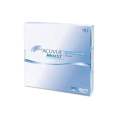 1 Day Acuvue Moist for Astigmatism 90 Pack Contact Lenses