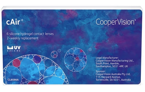 CooperVision cAir Bi-Weekly Contact Lenses with UV Protection